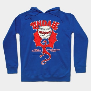 Defunct Lindale Dragons Baseball Team Hoodie